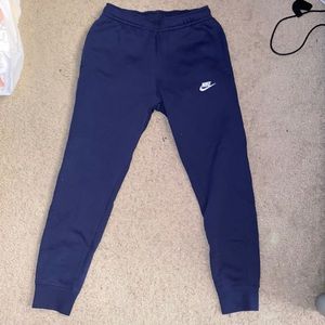 Navy Blue Nike Sweatpants
